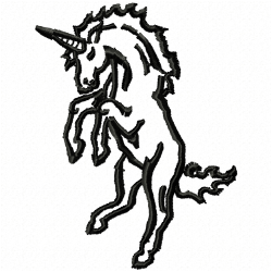 Horses Embroidery Design 2 Horses Embroidery Design 2
